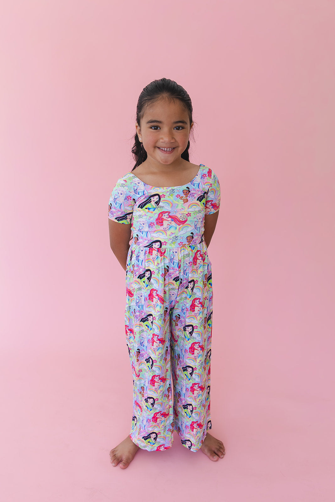 Rainbow Royal - Wide-leg Romper