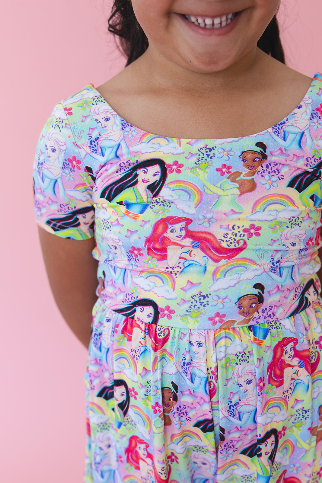 Rainbow Royal - Wide-leg Romper