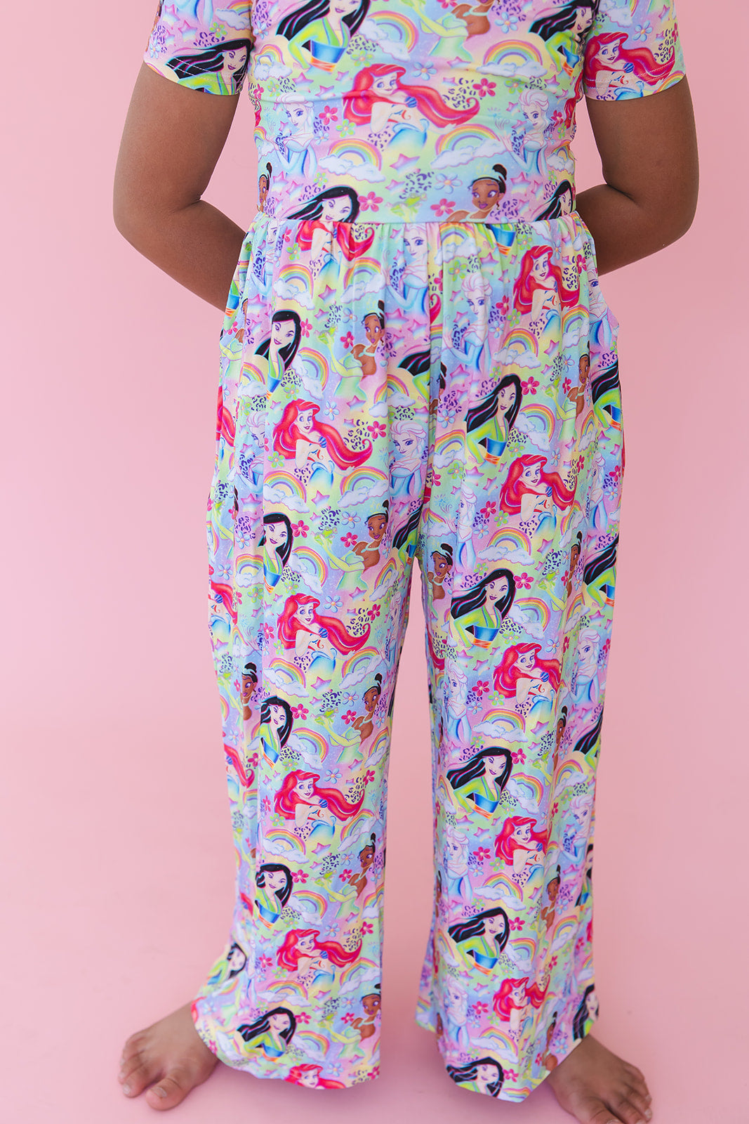Rainbow Royal - Wide-leg Romper