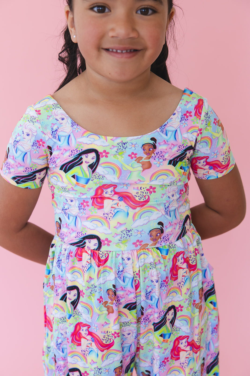 Rainbow Royal - Wide-leg Romper