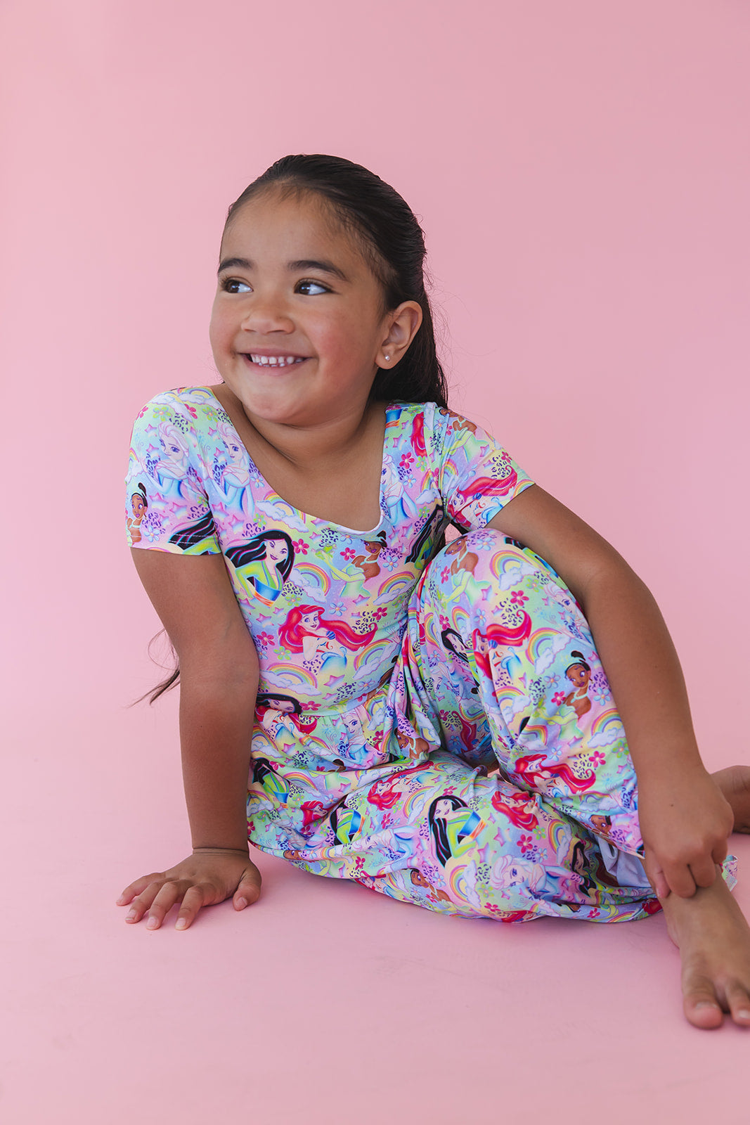 Rainbow Royal - Wide-leg Romper