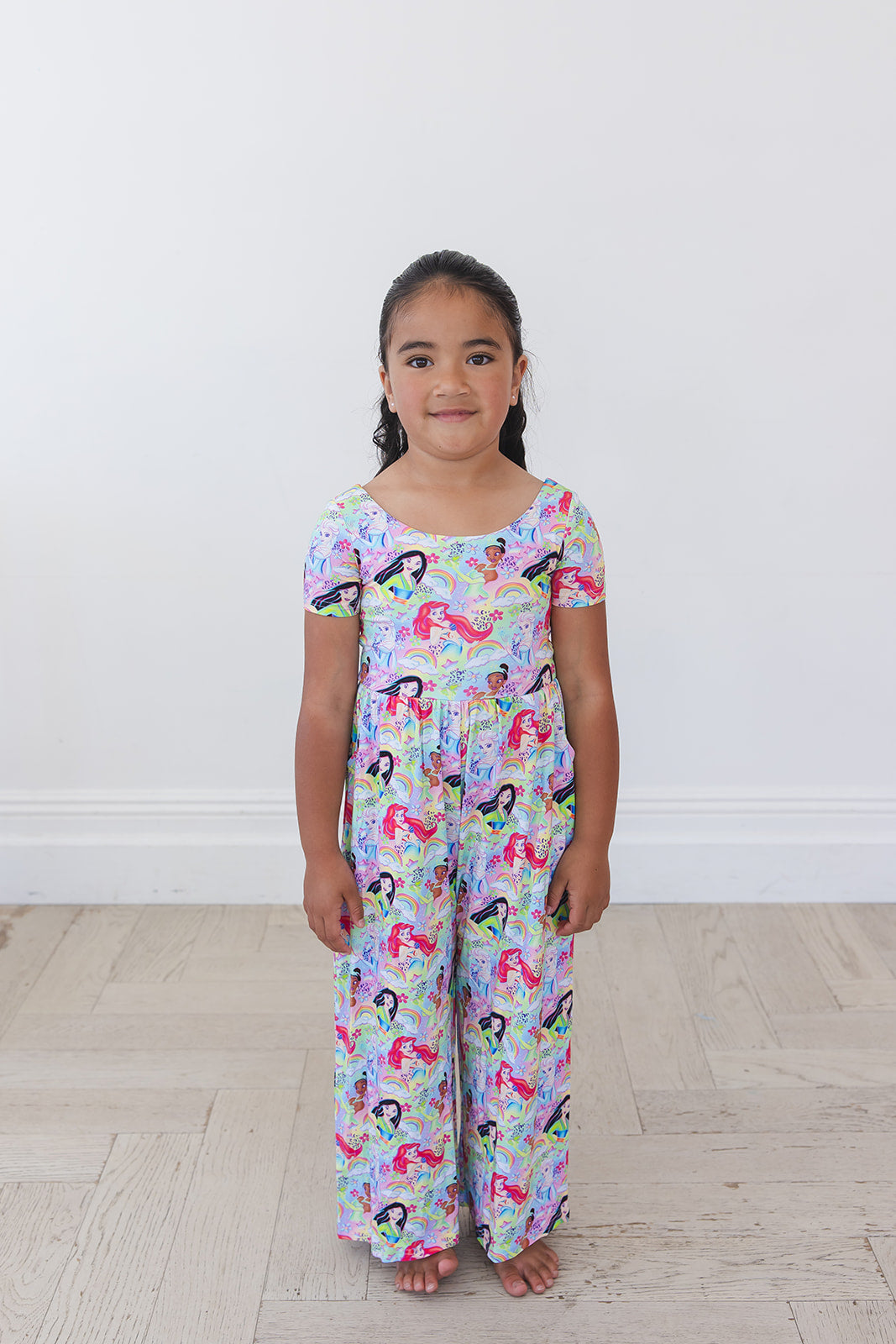 Rainbow Royal - Wide-leg Romper