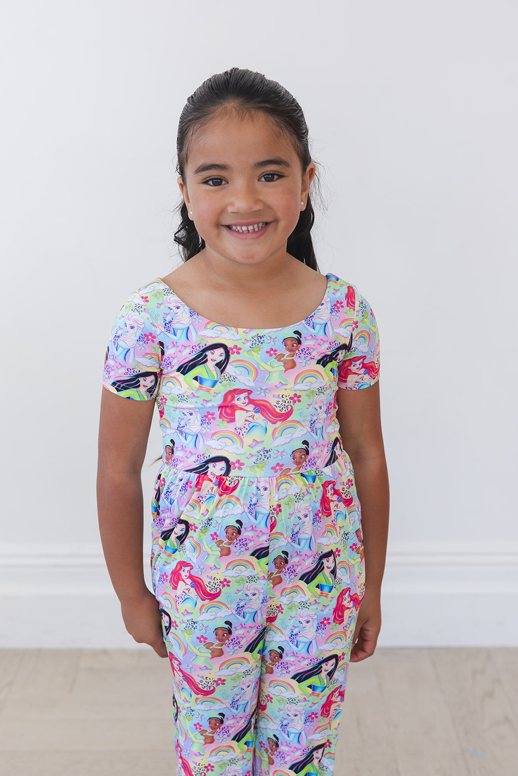 Rainbow Royal - Wide-leg Romper