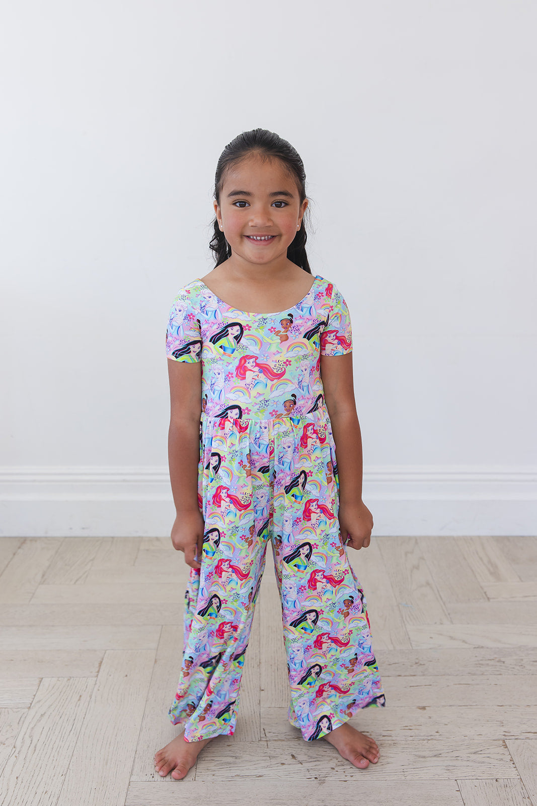 Rainbow Royal - Wide-leg Romper