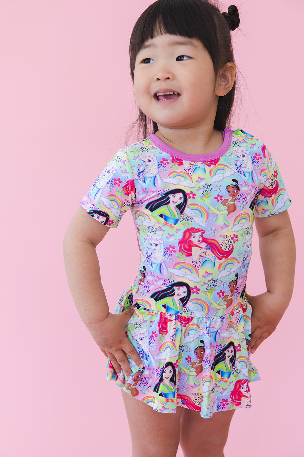 Rainbow Royal - Bodysuit Dress