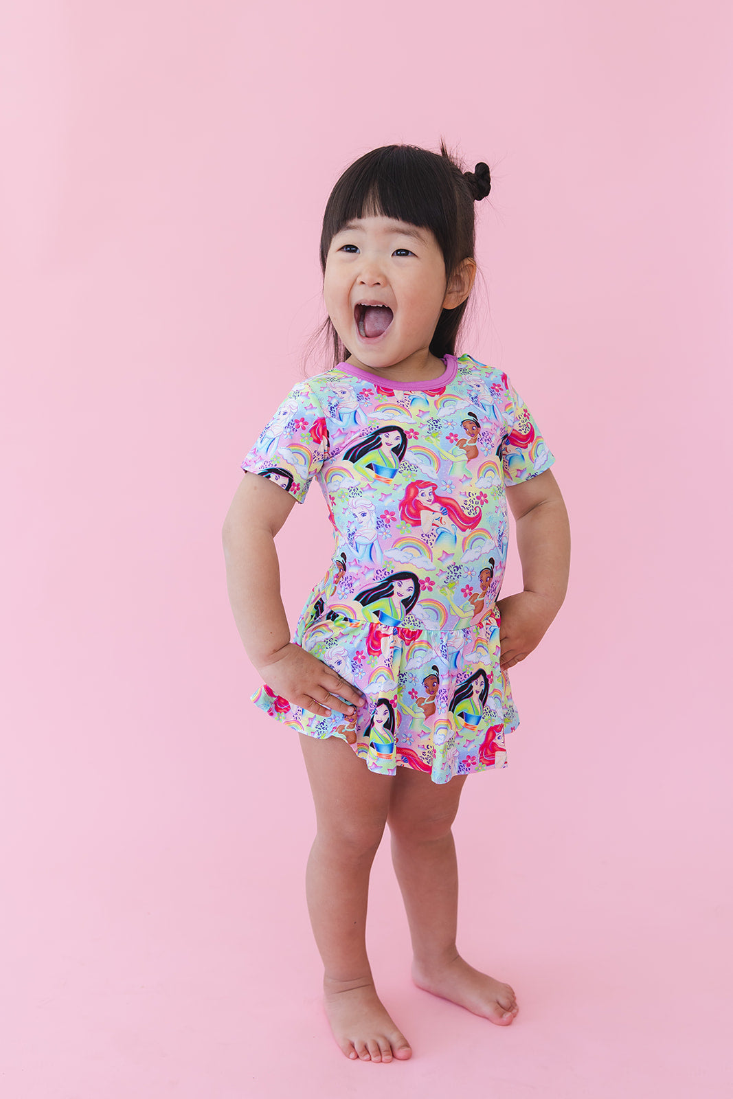 Rainbow Royal - Bodysuit Dress