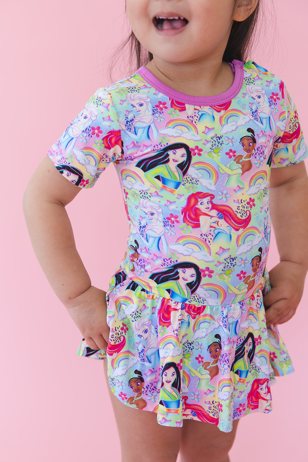 Rainbow Royal - Bodysuit Dress