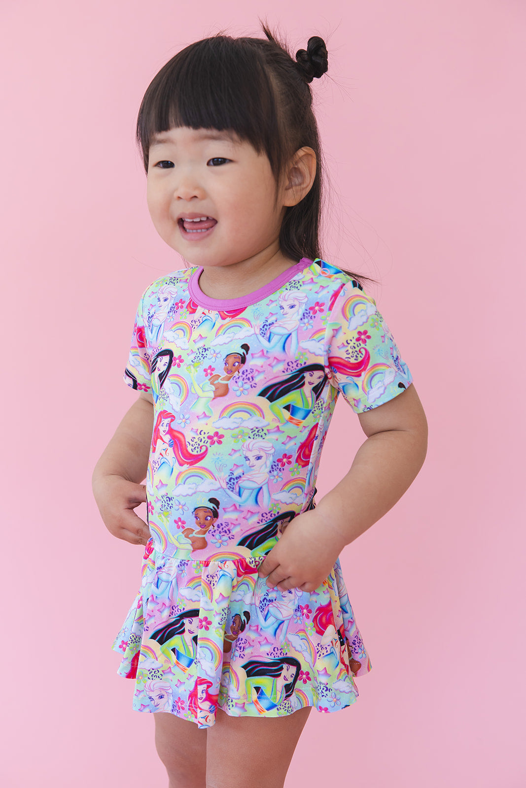 Rainbow Royal - Bodysuit Dress