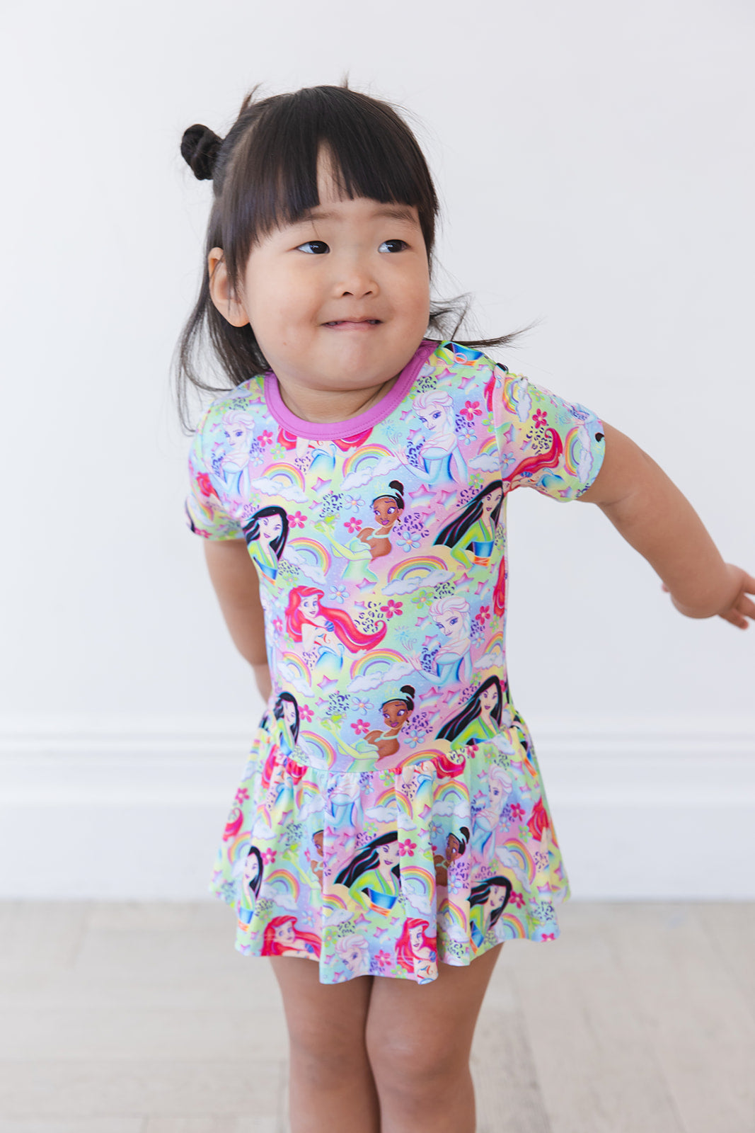 Rainbow Royal - Bodysuit Dress