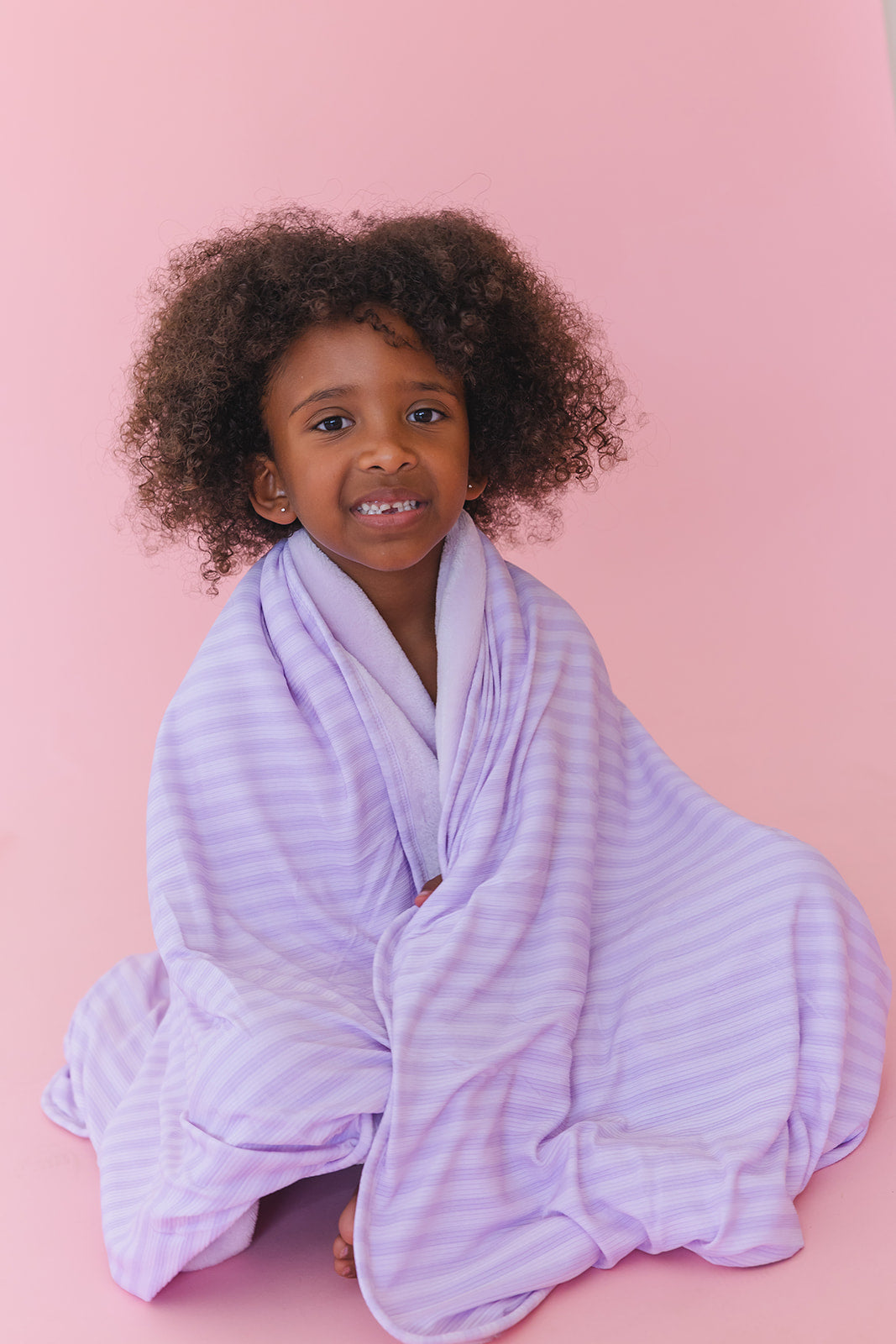 Amelia (ribbed) - Plush Blanket