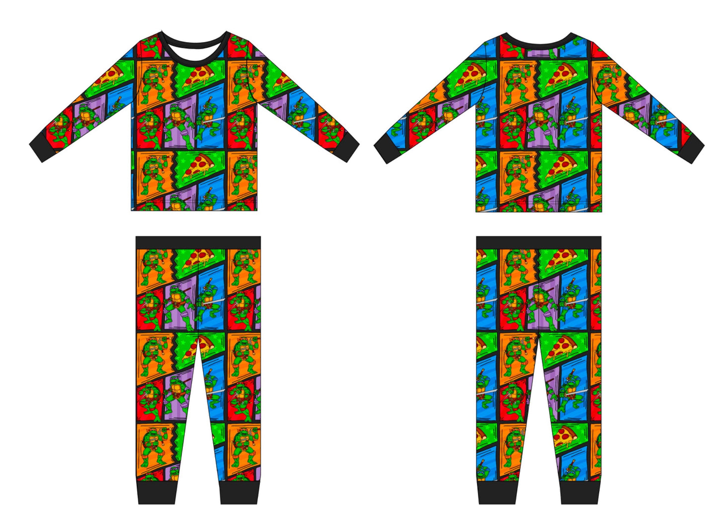 TMNT: 2 Piece Set