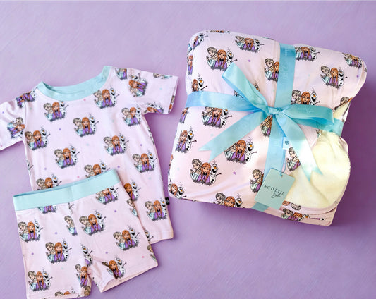 Pink Frost: Short & Tee