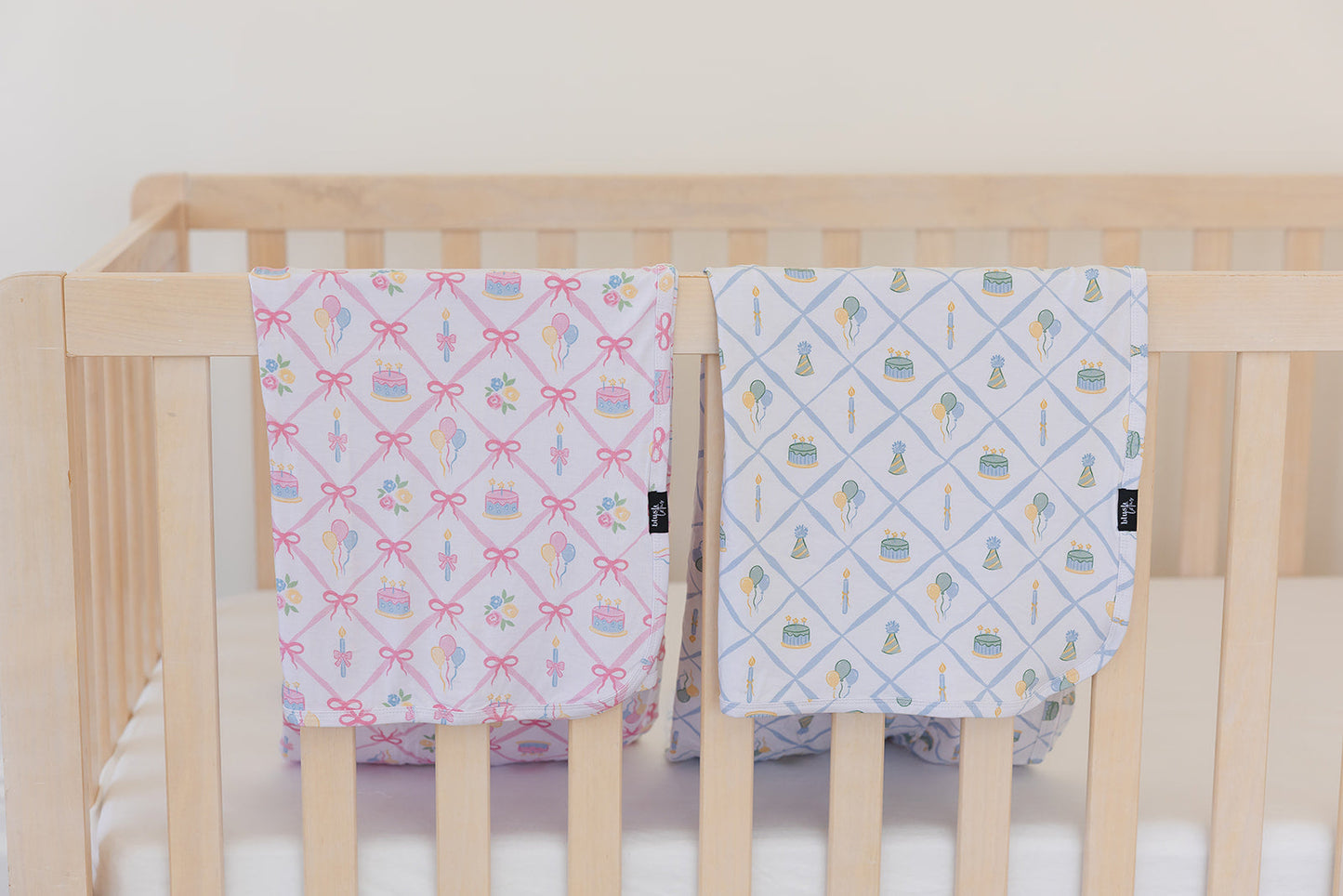 (PINK) Birthday - Lightweight Blanket