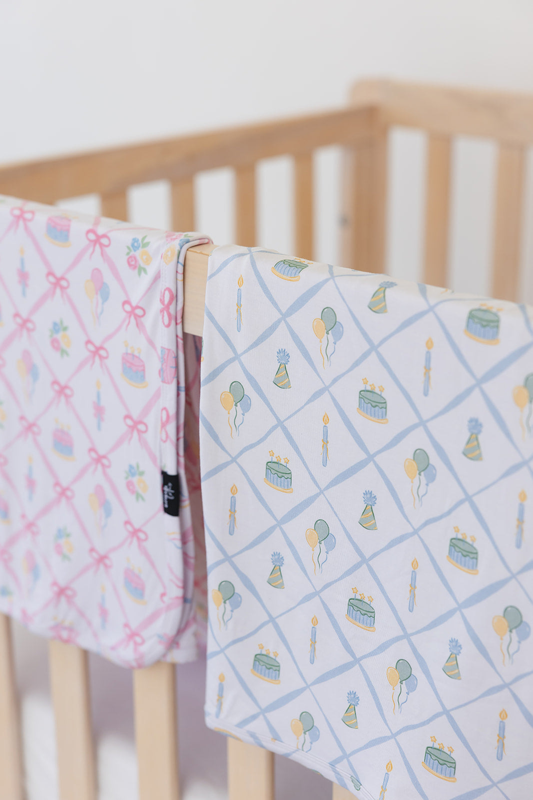 (BLUE) Birthday - Lightweight Blanket
