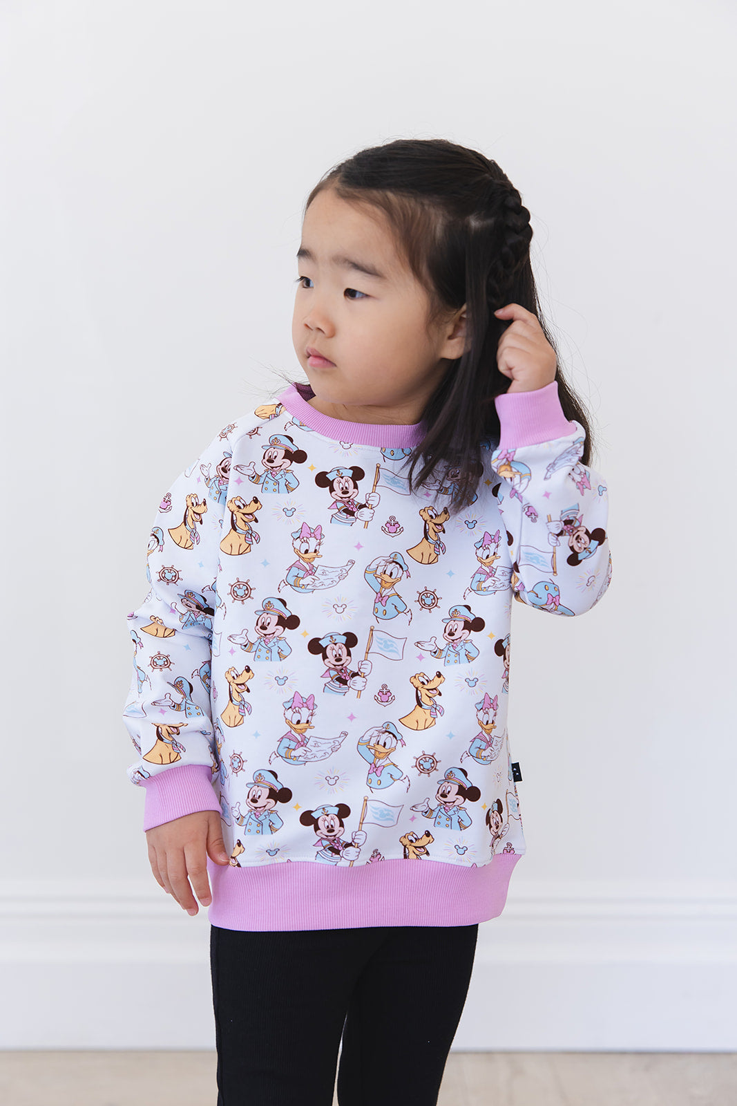 (PINK) Adventure Ahoy - Define Terry Sweatshirt