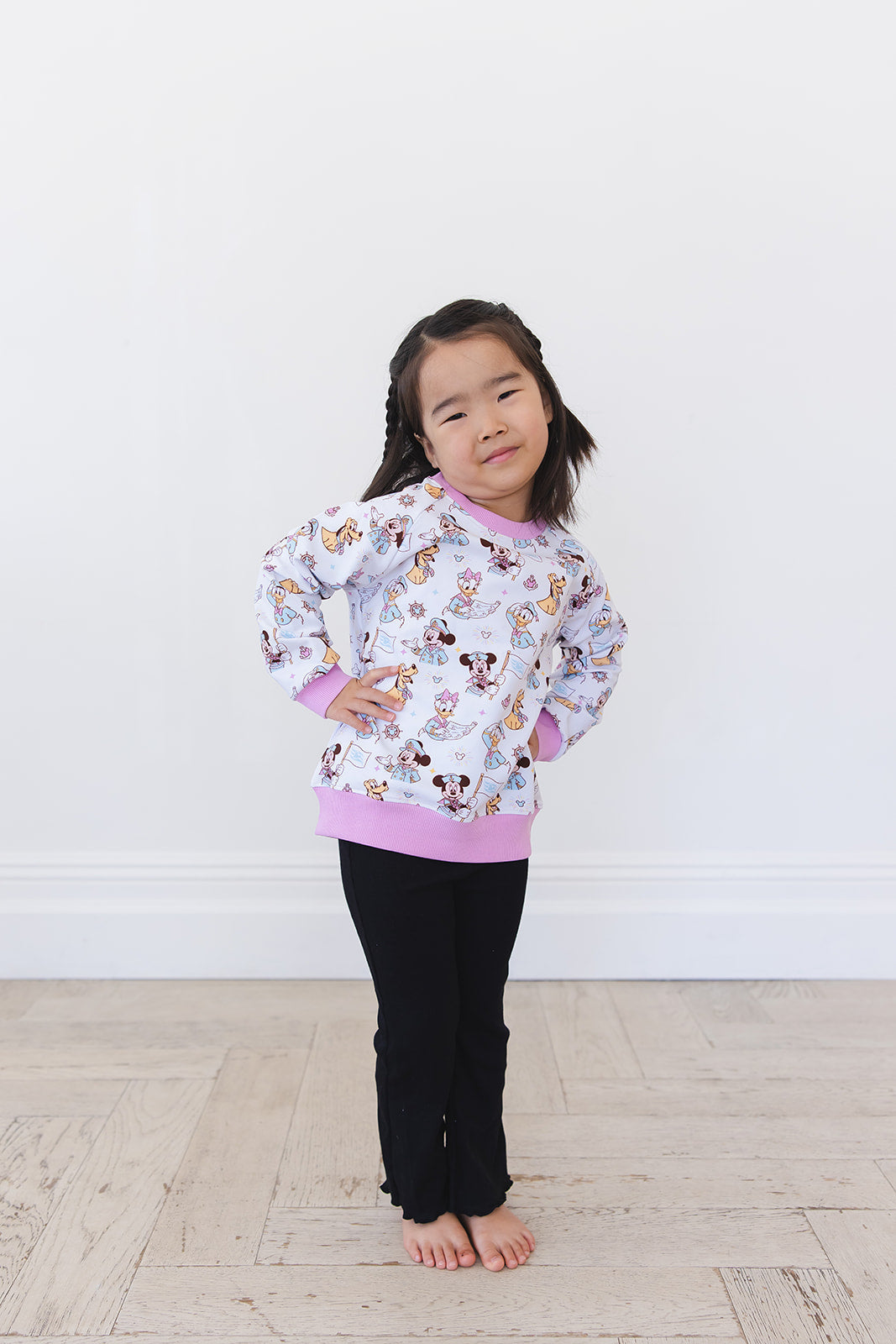 (PINK) Adventure Ahoy - Define Terry Sweatshirt
