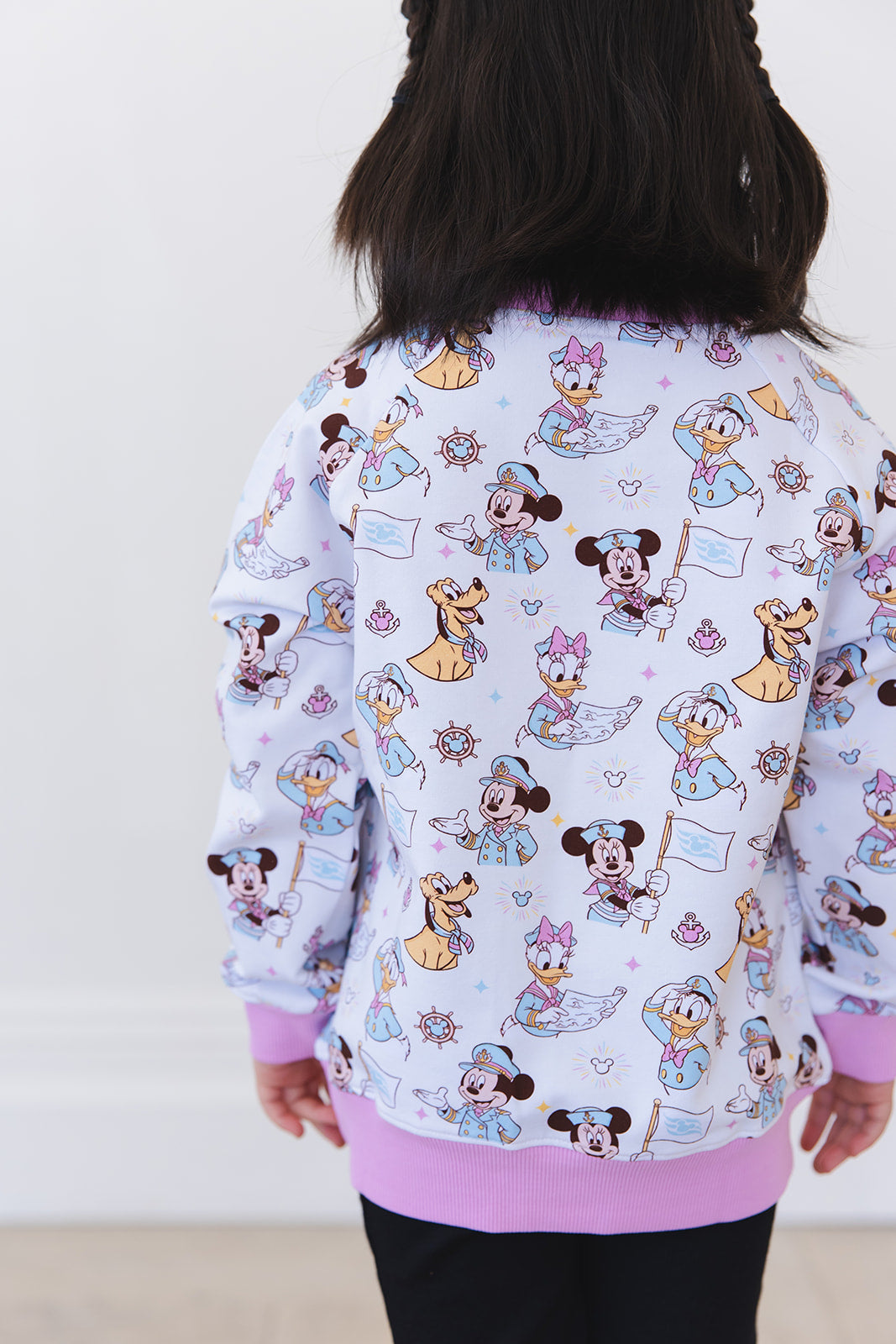 (PINK) Adventure Ahoy - Define Terry Sweatshirt