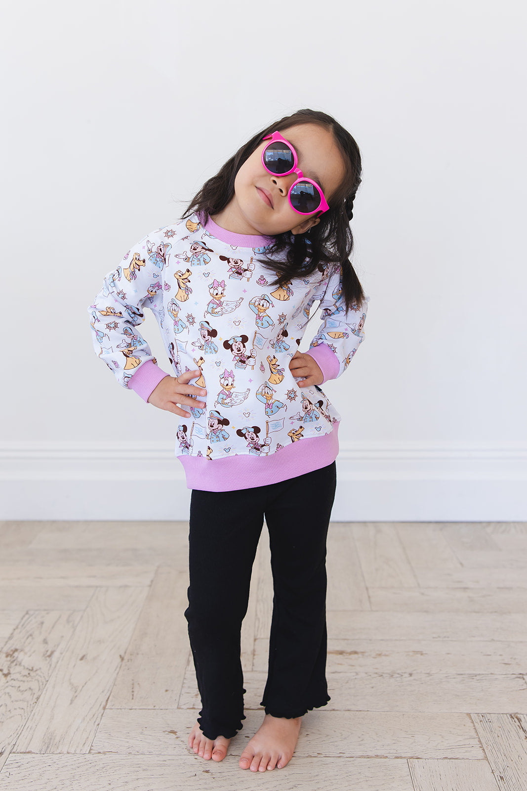 (PINK) Adventure Ahoy - Define Terry Sweatshirt