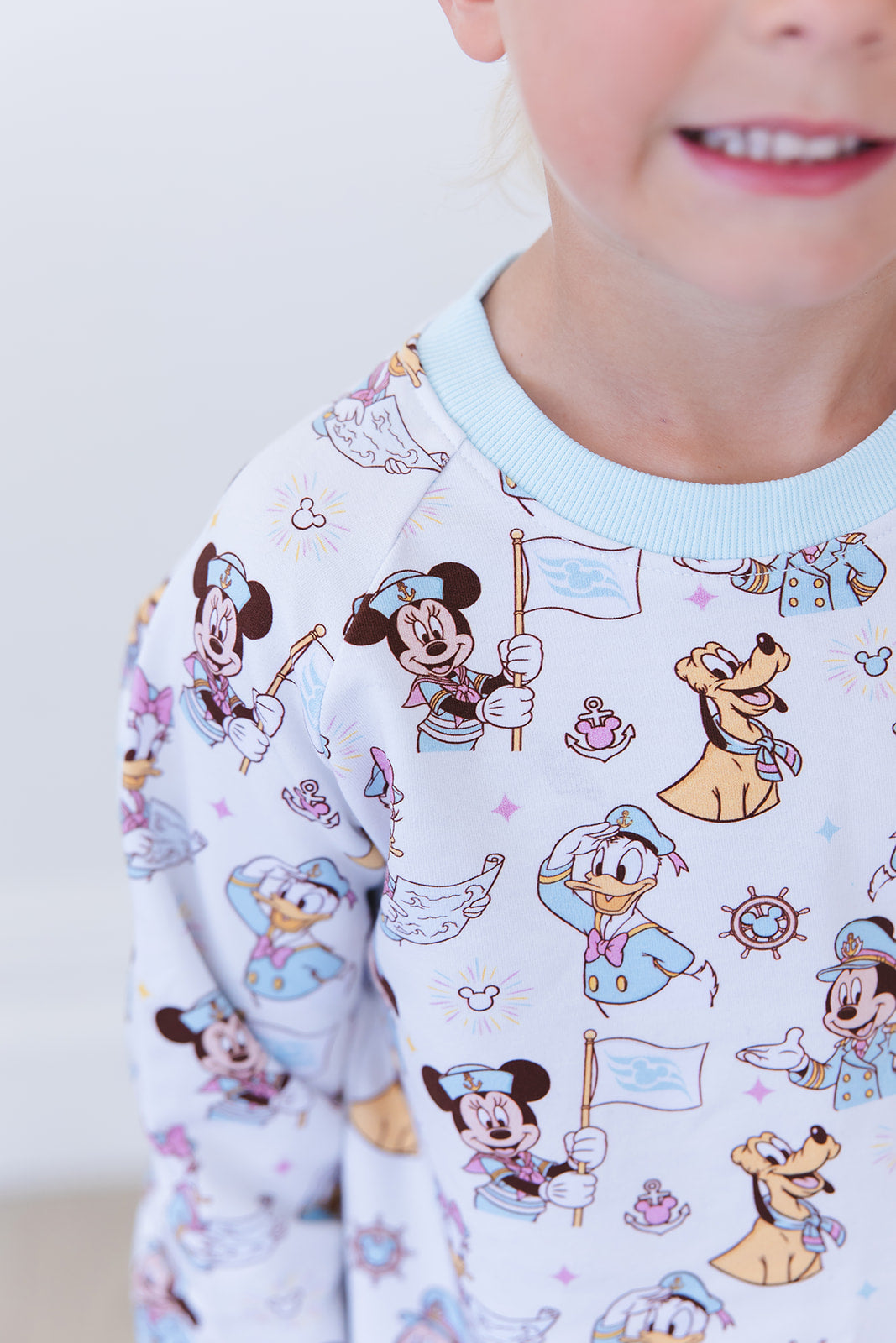 (BLUE) Adventure Ahoy - Define Terry Sweatshirt