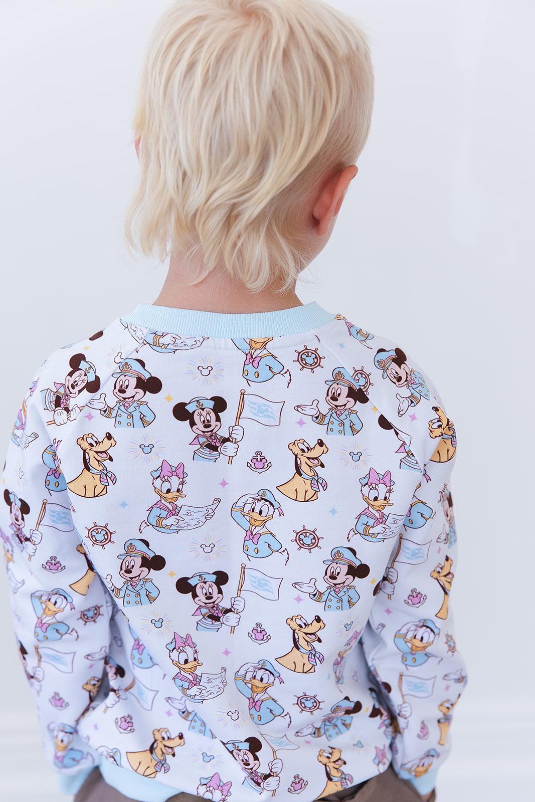 (BLUE) Adventure Ahoy - Define Terry Sweatshirt