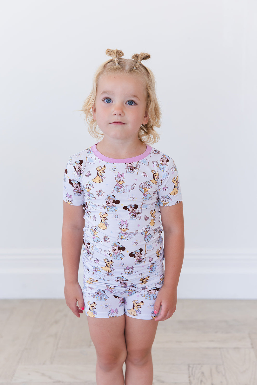 (PINK) Adventure Ahoy - Biker Short Set