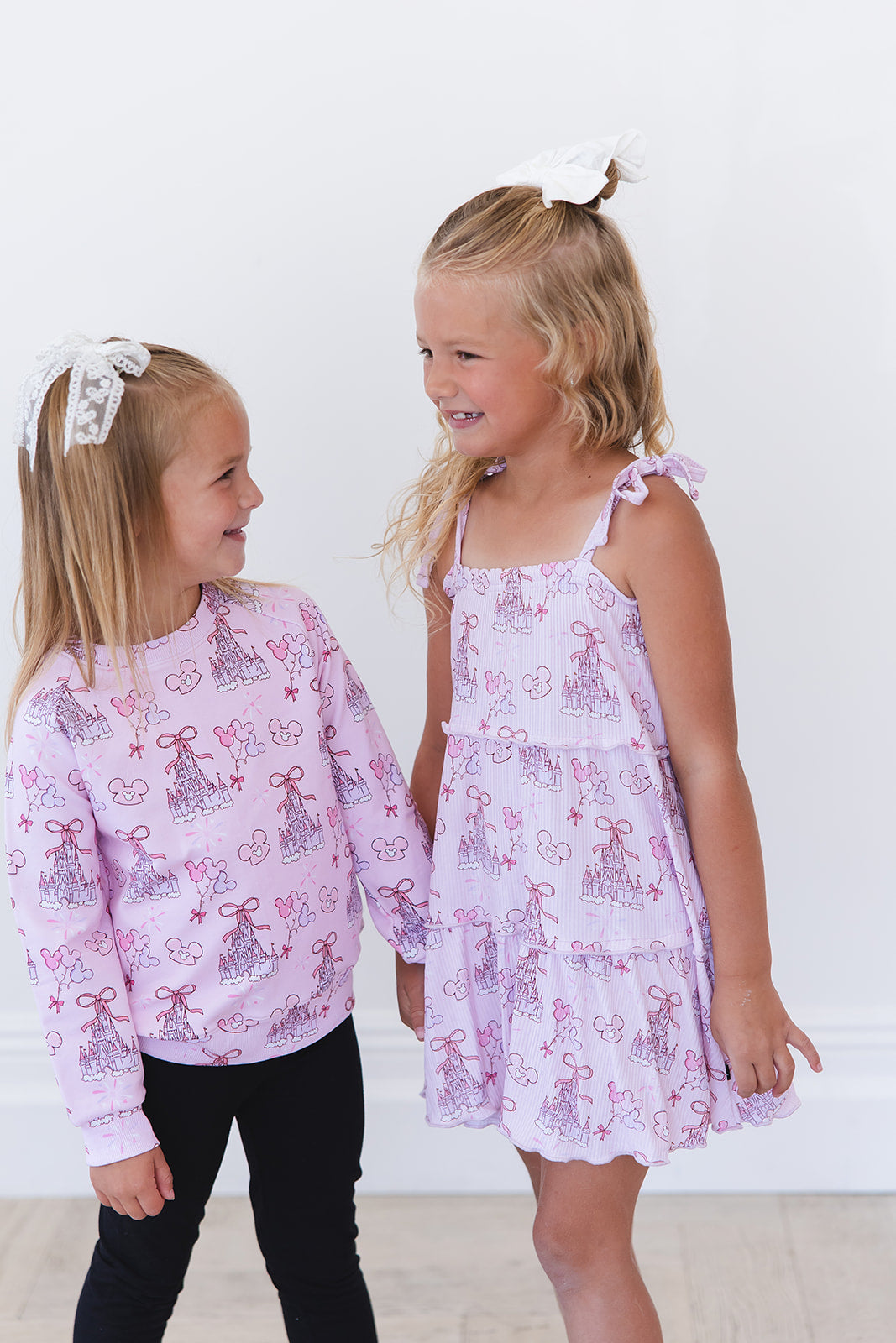 Coquette Castles (ribbed) - Tiered Dress
