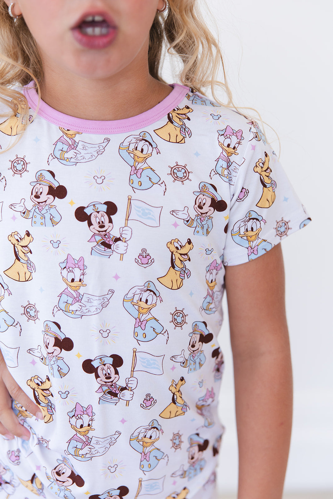 (PINK) Adventure Ahoy - Pocket Short Set