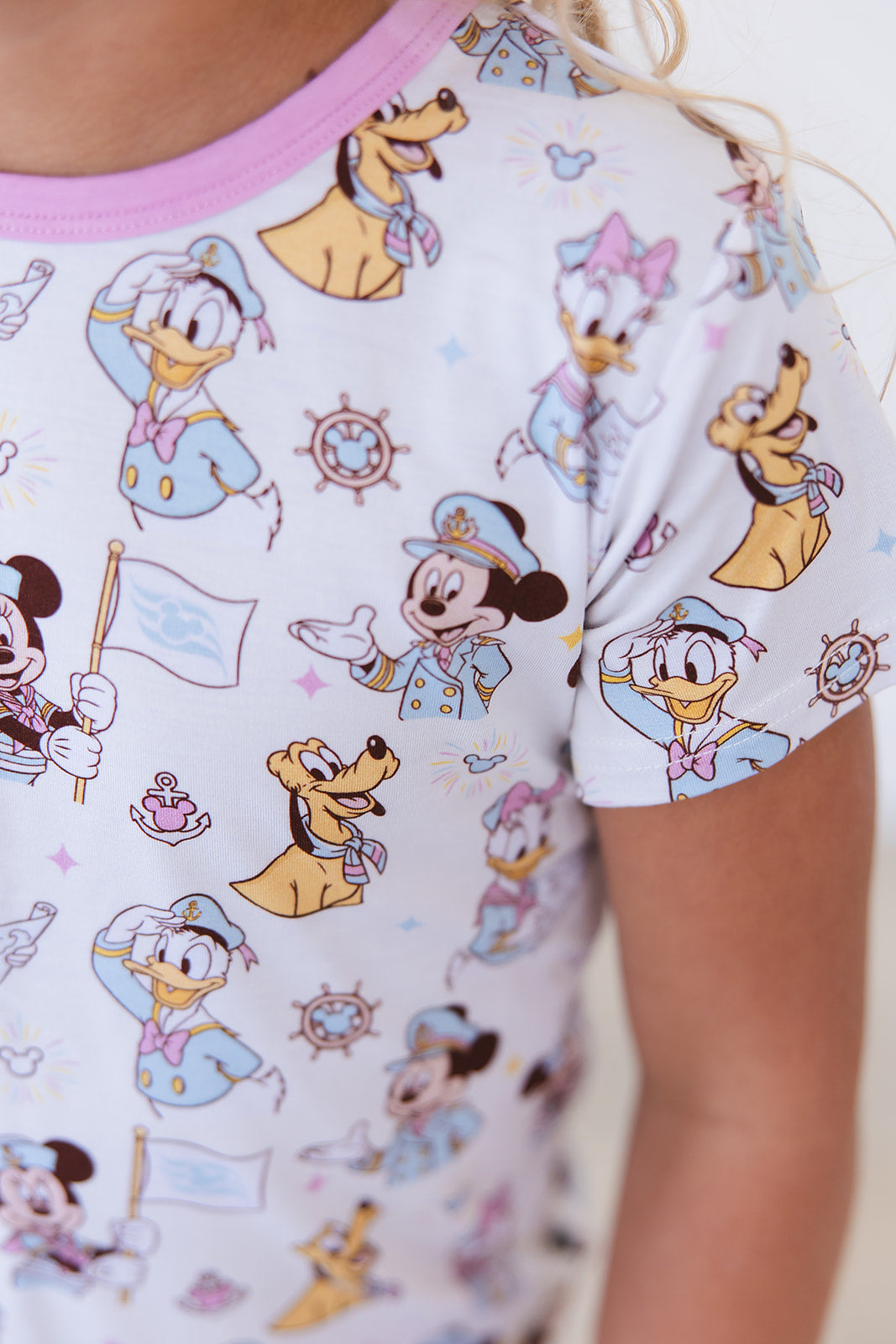 (PINK) Adventure Ahoy - Pocket Short Set