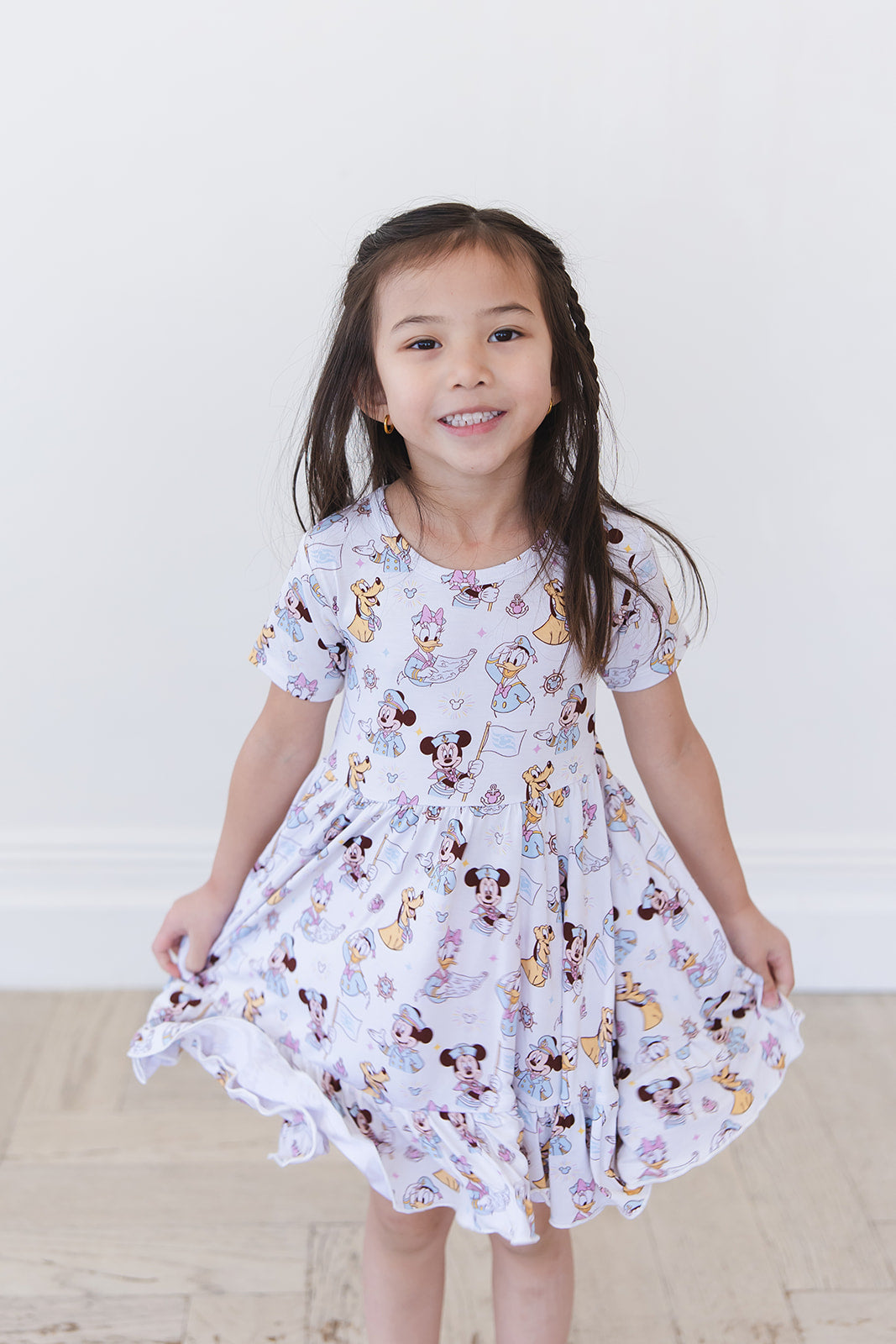 Adventure Ahoy - Ruffle Dress
