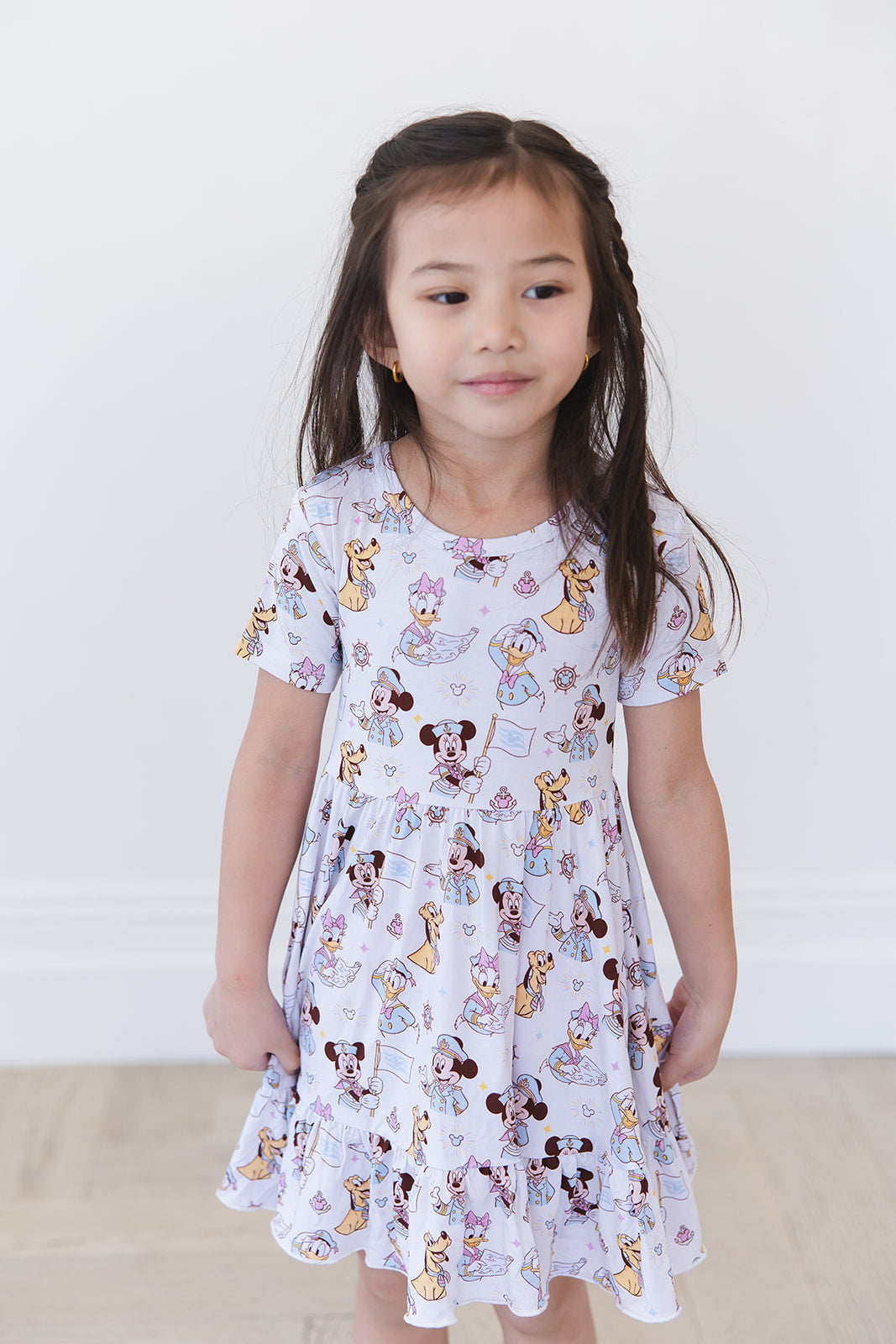 Adventure Ahoy - Ruffle Dress