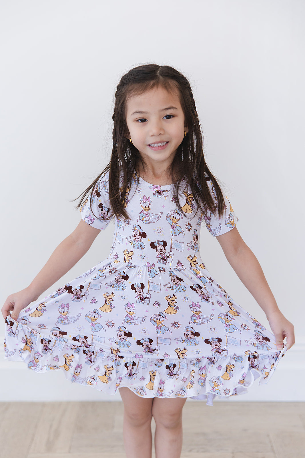 Adventure Ahoy - Ruffle Dress