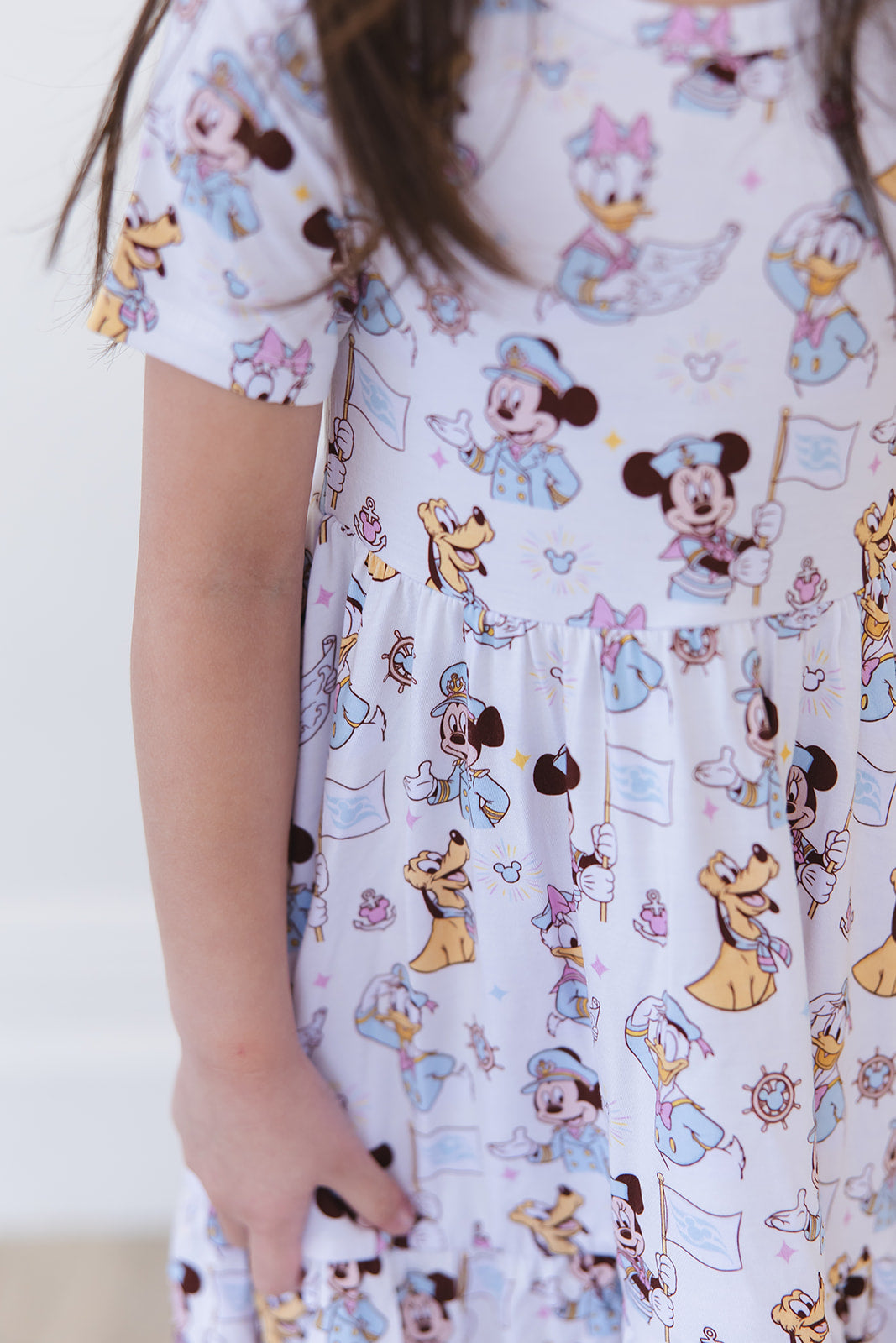 Adventure Ahoy - Ruffle Dress
