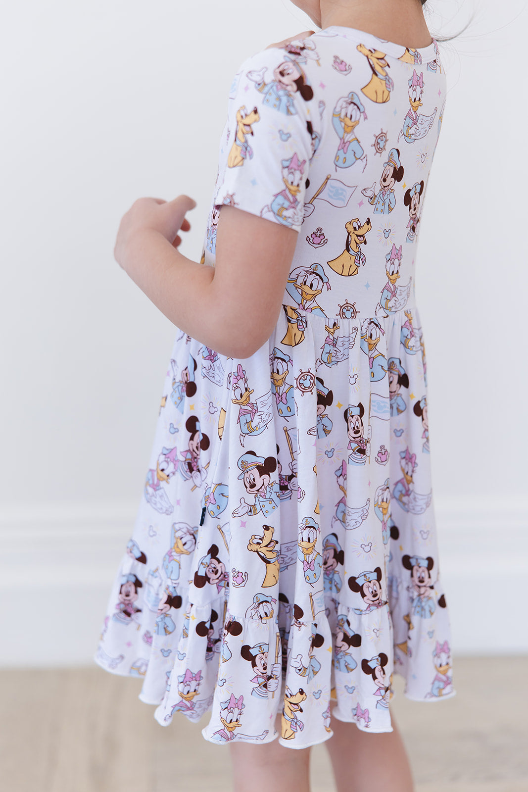 Adventure Ahoy - Ruffle Dress