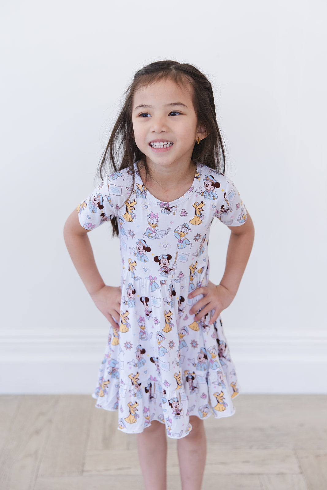 Adventure Ahoy - Ruffle Dress