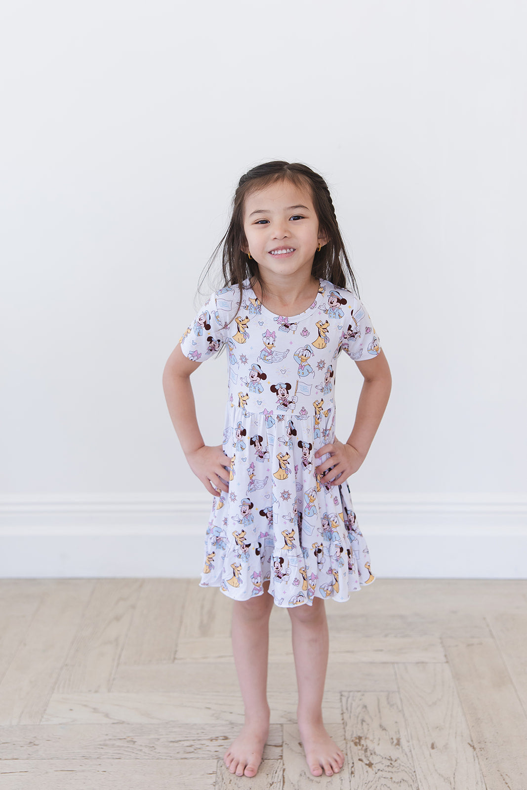 Adventure Ahoy - Ruffle Dress