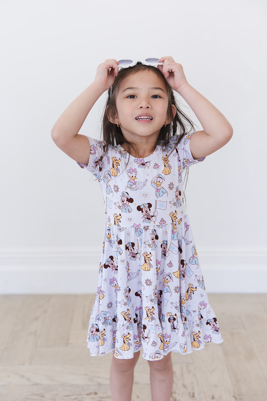 Adventure Ahoy - Ruffle Dress