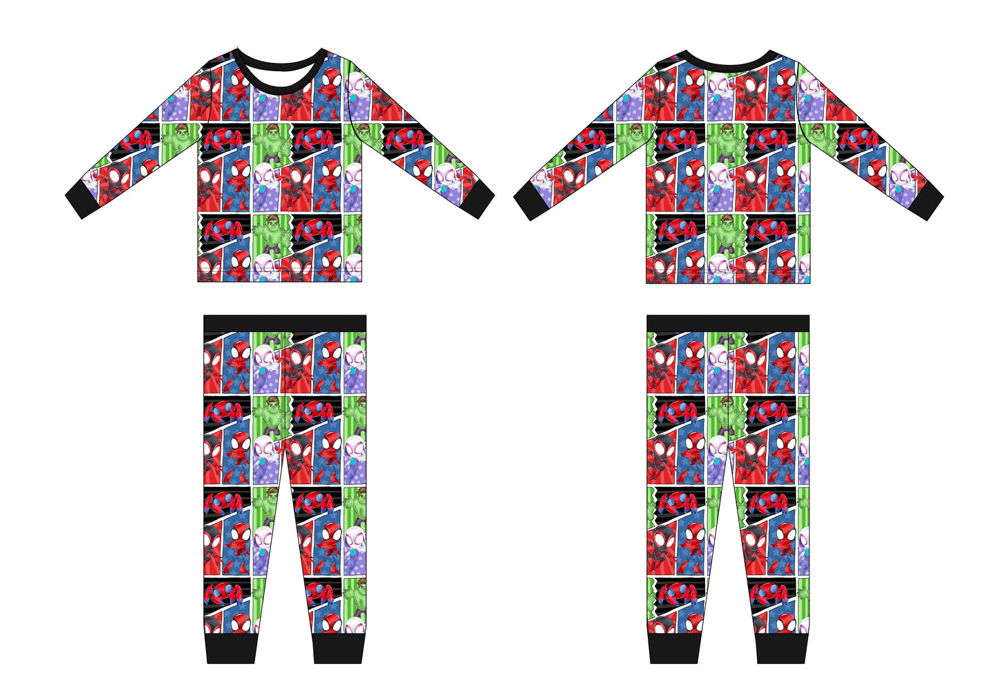 Web Heroes 2 Piece Set