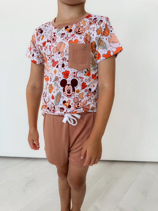 Clubhouse Harvest: Pocket Short and Tee