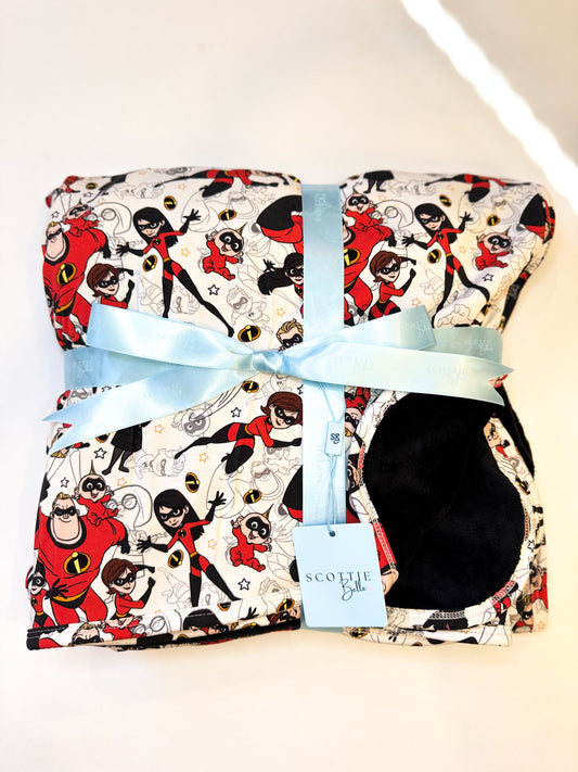 The Supers: Velvet Plush Blanket