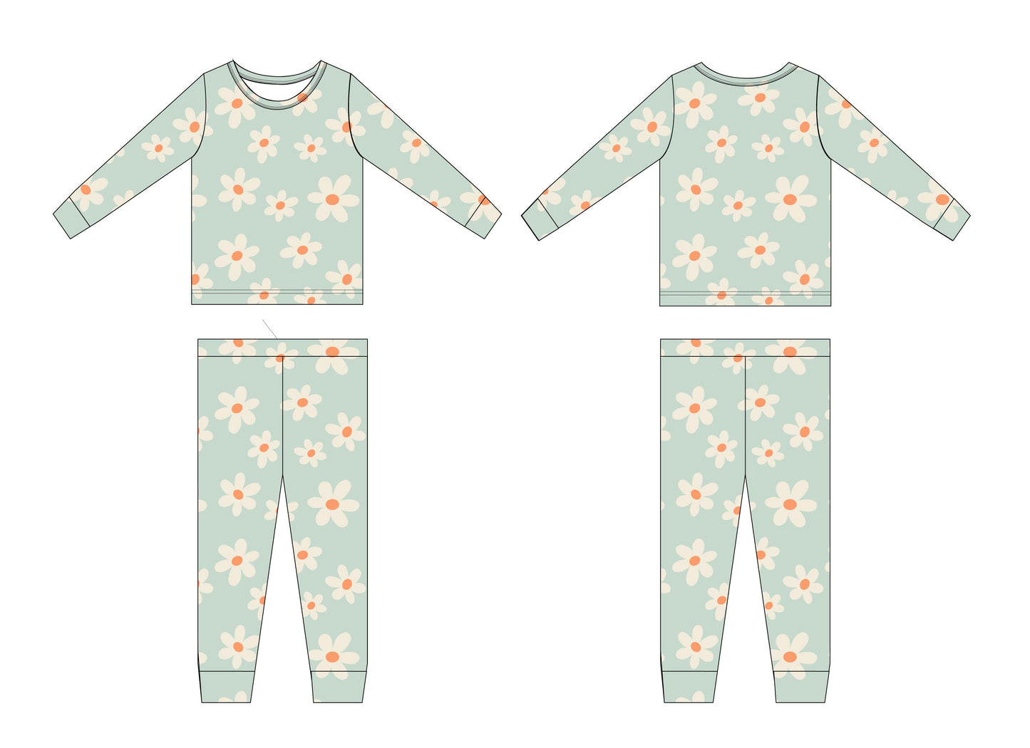 Darling Daisy: 2 Piece Set