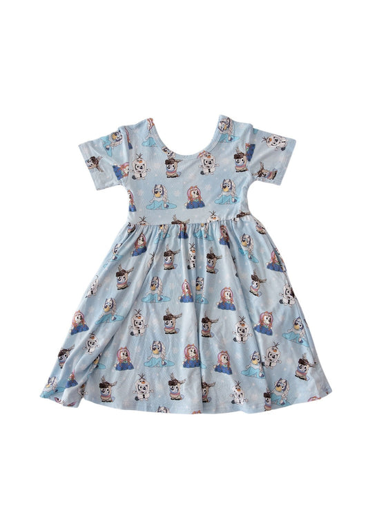 Frosty Friends: Twirl Dress