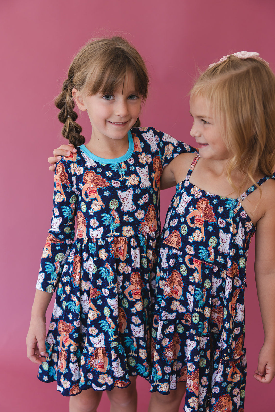 (BLUE) Beyond the Reef - Ruffle Dress