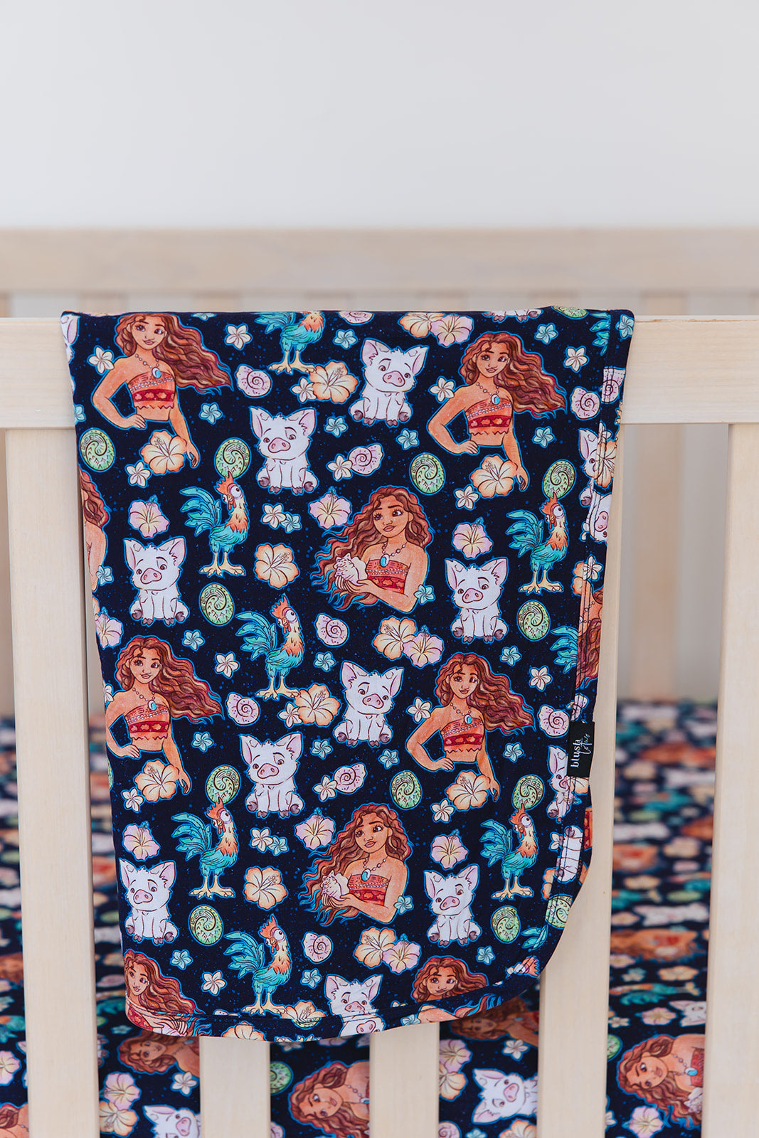 (BLUE) Beyond the Reef - Lightweight Blanket