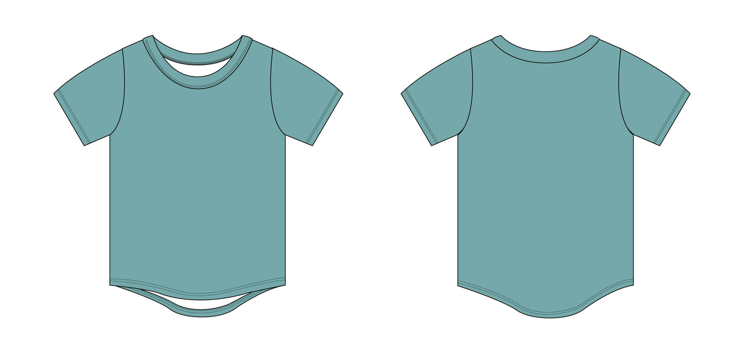 Essential T-Shirt: Teal Blue