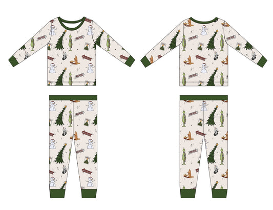 “Holiday-Hooby-Whaty” 2 Piece Set