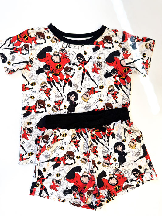 The Supers: Pocket Short & Tee