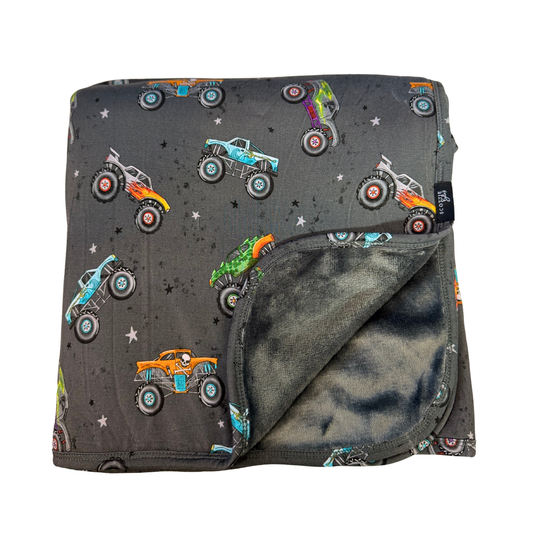 Big Wheelin: Velvet Plush Blanket