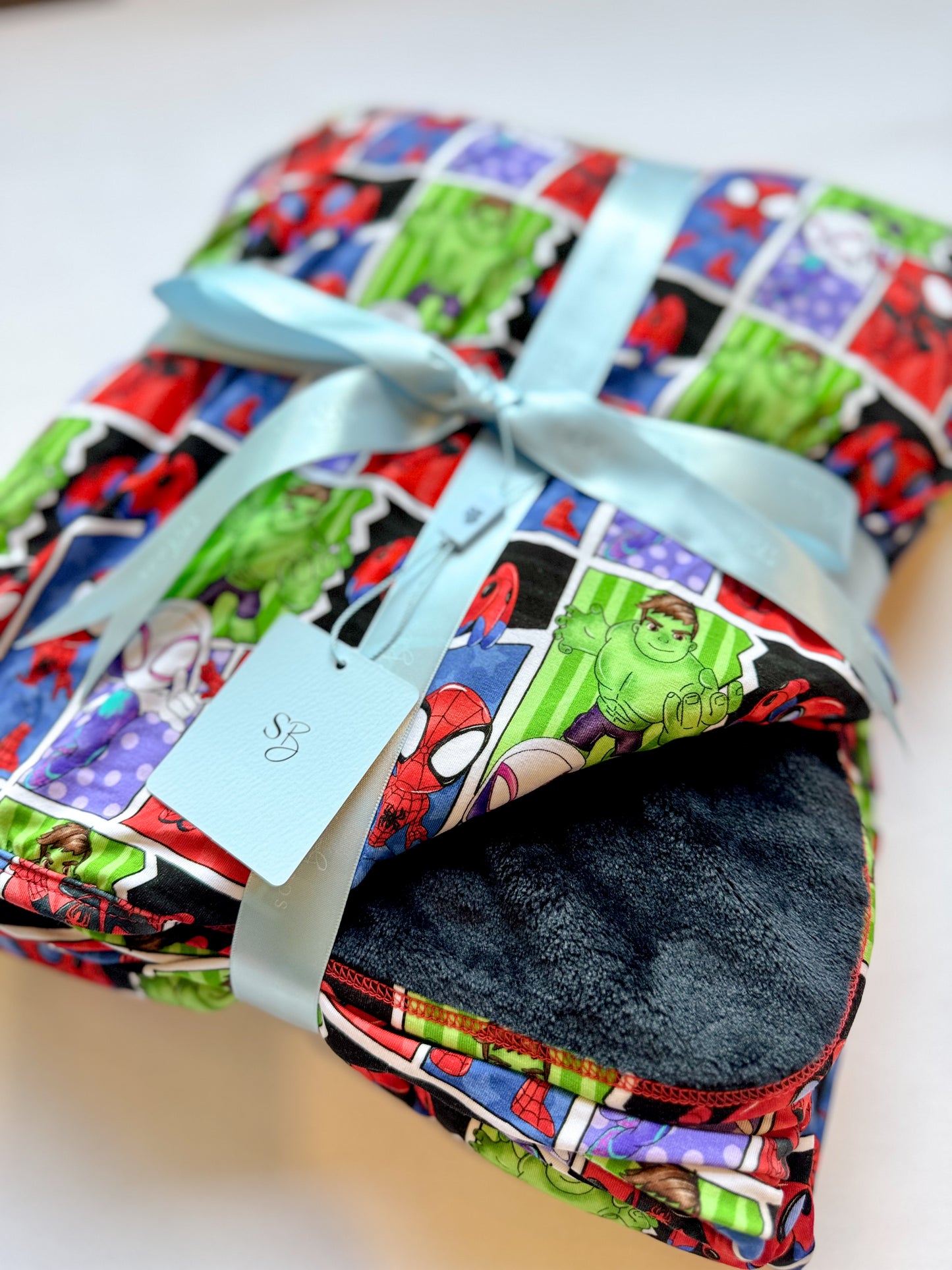 Web Heroes: Velvet Plush Blanket