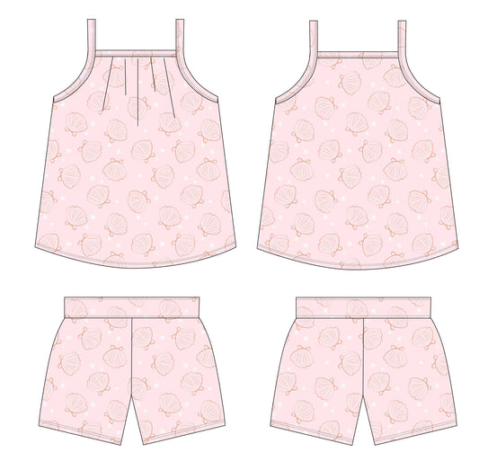 Coastal: Tank Short Set