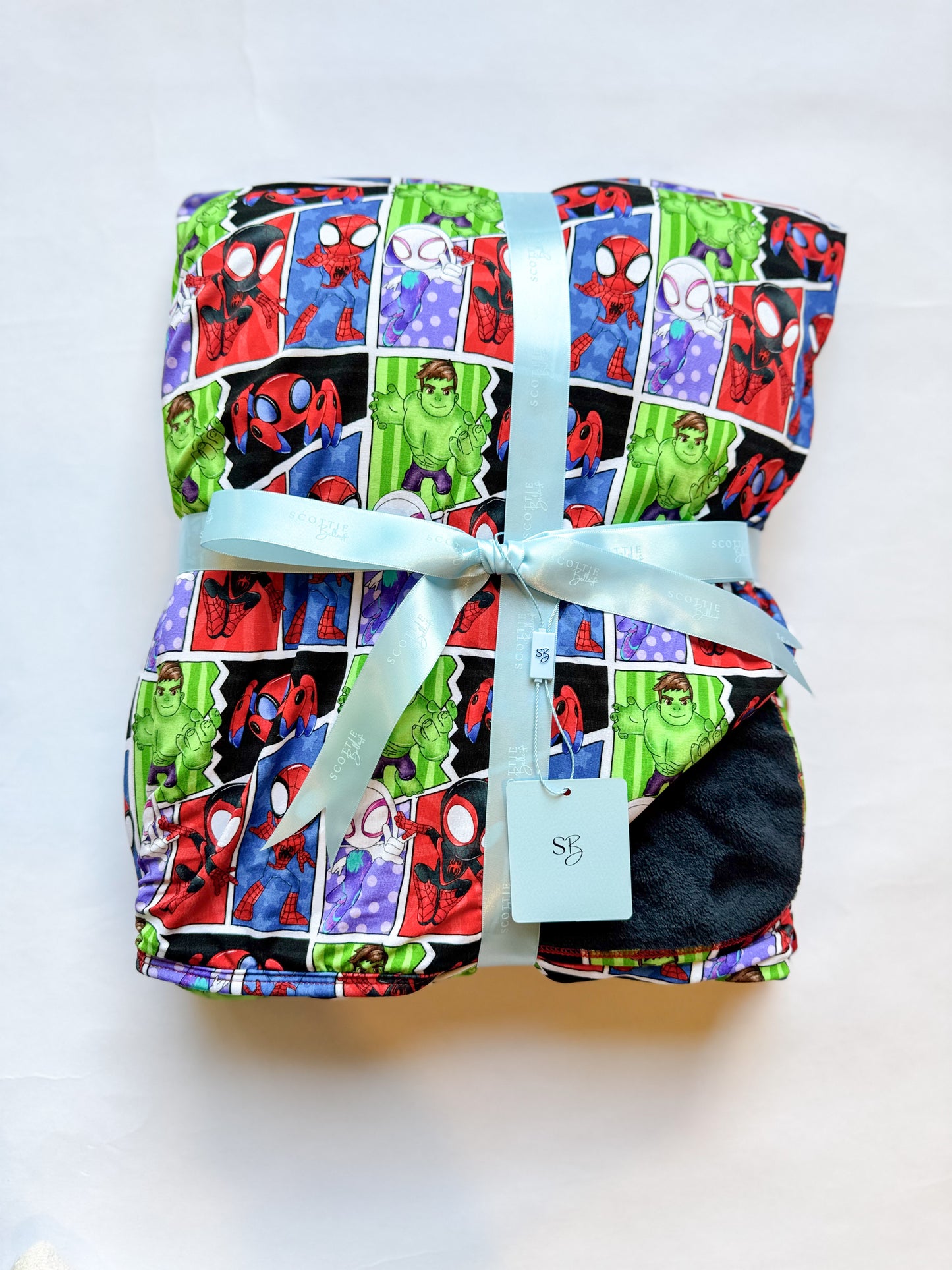 Web Heroes: Velvet Plush Blanket